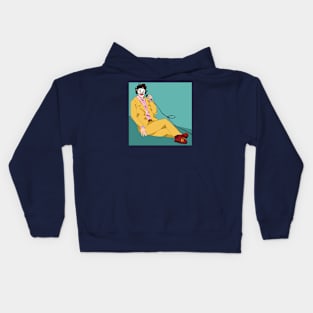 Jester portrait Kids Hoodie